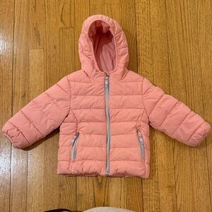 Gerry Pink Hooded Puffer Jacket 2T GUC